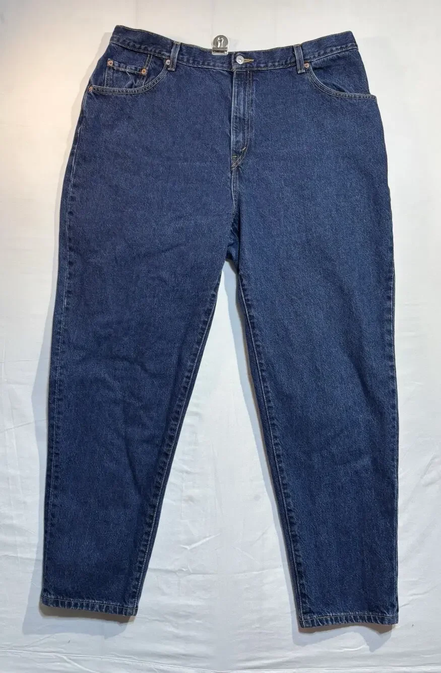 Levi’s 550 Classic Relaxed Fit Jeans Men’s 40x30 Blue Tapered Leg 100% Cotton